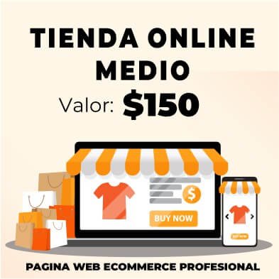 Creación de Tienda Online – Web Ecommerce Profesional – Medio