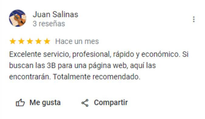 lo creamos digital - Calificacion Juan Salina